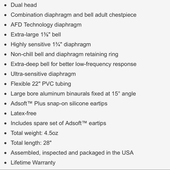 American diagnostic corporation stethoscope - Picture 5 of 6